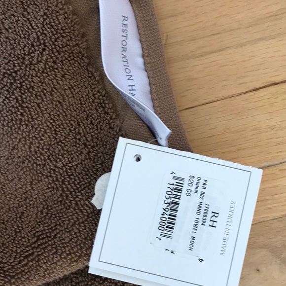 Restoration Hardware Bath 2 Restoration Hardware Hand Towels Nwt